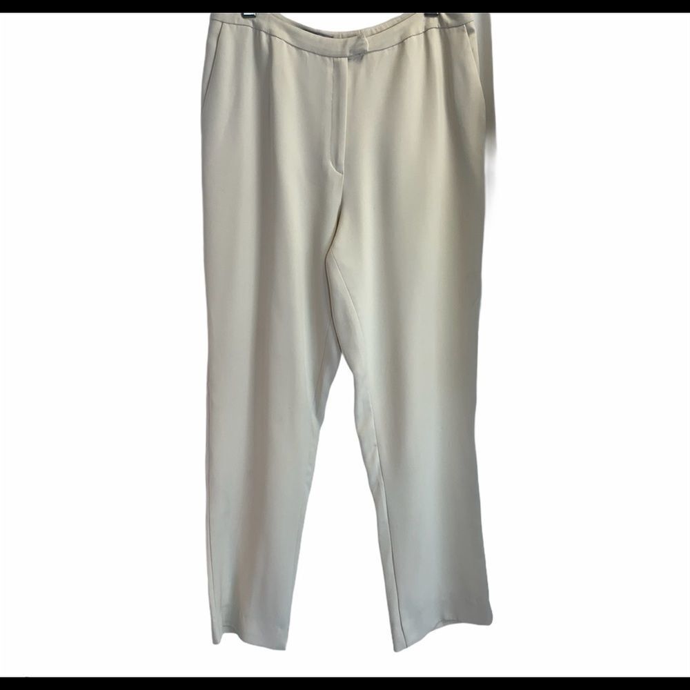 Vintage Mr.Jax Cream lined trouser pants Sz 10.